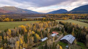 Farm Drone Photography Robson Valley